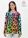 Лонгслив женский. Хлопок / JAGUAR GRADIENT