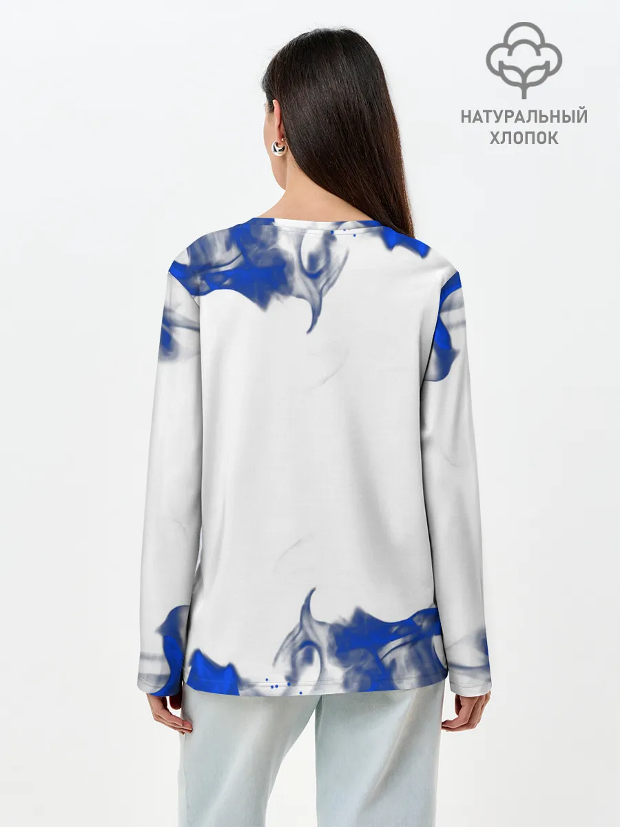 Лонгслив женский. Хлопок / BMW