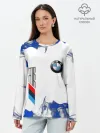 Лонгслив женский. Хлопок / BMW