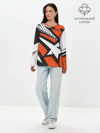 Лонгслив женский. Хлопок / Counter-Strike