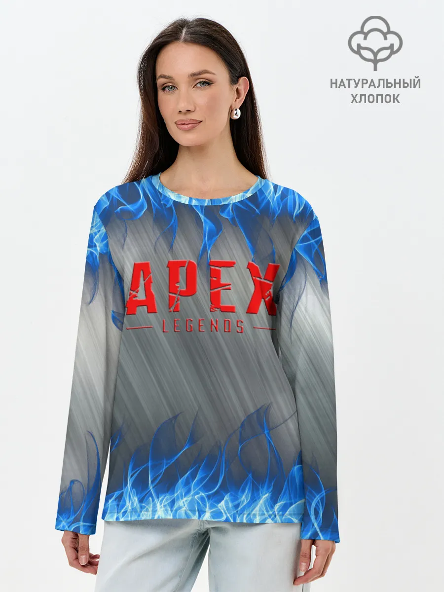 Лонгслив женский. Хлопок / APEX LEGENDS