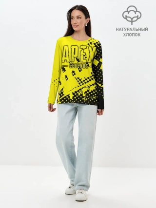 Лонгслив женский. Хлопок / Apex Legends