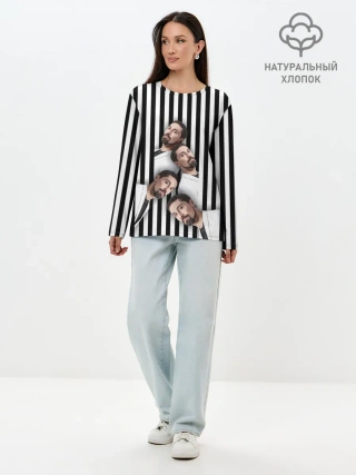 Лонгслив женский. Хлопок / Дима Билин