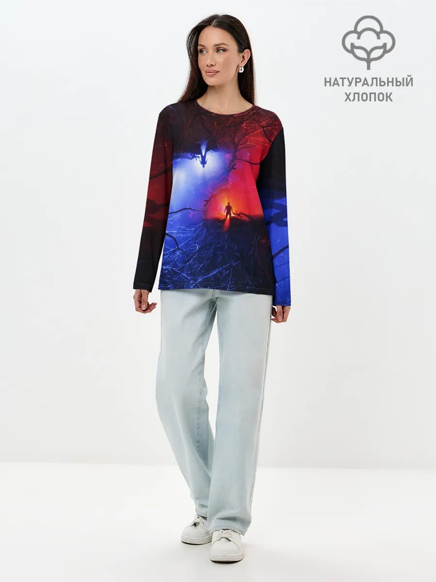 Лонгслив женский. Хлопок / Свой Путь