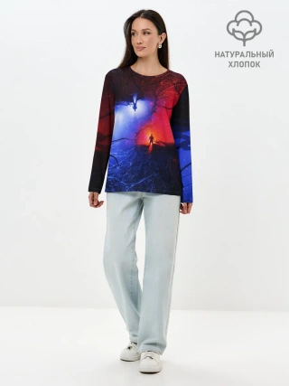 Лонгслив женский. Хлопок / Свой Путь