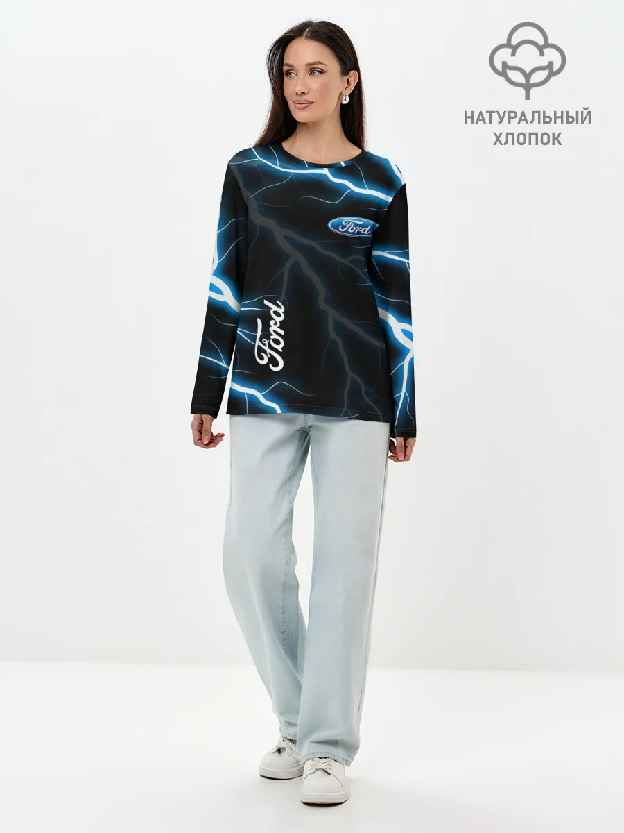 Лонгслив женский. Хлопок / FORD