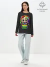 Лонгслив женский. Хлопок / 6IX9INE