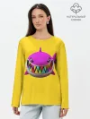 Лонгслив женский. Хлопок / 6IX9INE