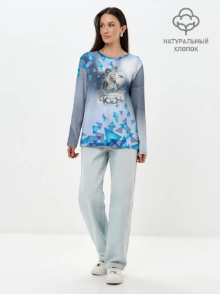 Лонгслив женский. Хлопок / Сериал Сотня