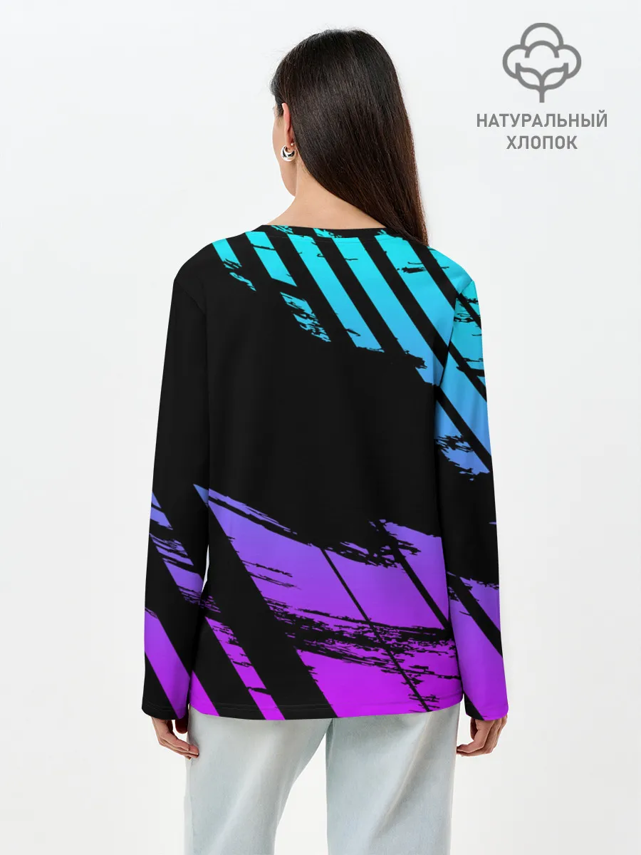 Лонгслив женский. Хлопок / Counter-Strike