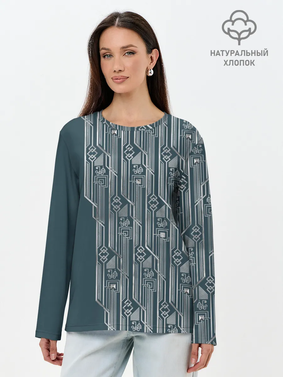 Лонгслив женский. Хлопок / Фантастические твари