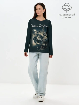 Лонгслив женский. Хлопок / Children of Bodom 4