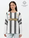 Лонгслив женский. Хлопок / Juventus home 20-21