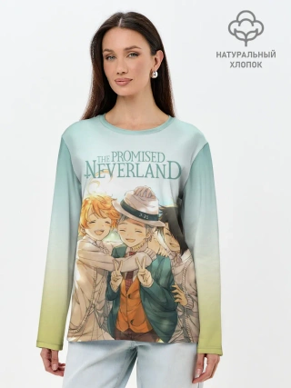 Лонгслив женский. Хлопок / The Promised Neverland