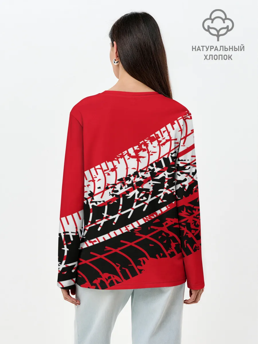 Лонгслив женский. Хлопок / JAWA