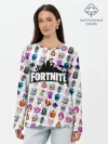 Лонгслив женский. Хлопок / FORTNITE