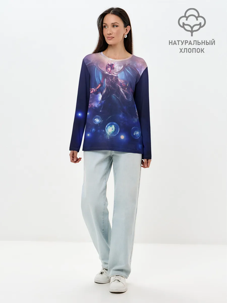 Лонгслив женский. Хлопок / LOL