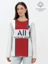 Лонгслив женский. Хлопок / PSG away 20-21