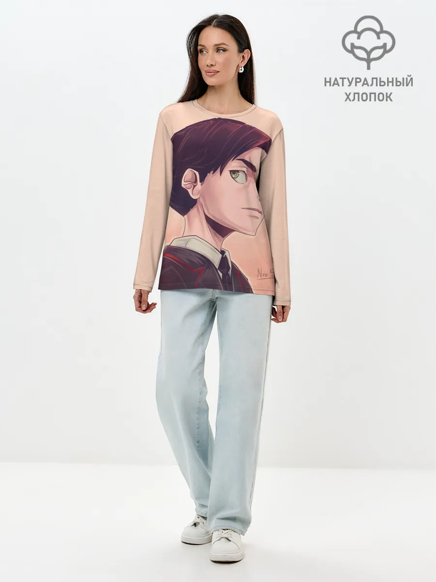 Лонгслив женский. Хлопок / Академия Амбрелла номер пять