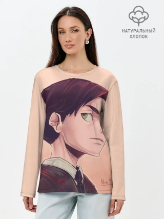 Лонгслив женский. Хлопок / Академия Амбрелла номер пять