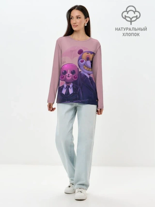 Лонгслив женский. Хлопок / Академия Амбрелла