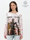 Лонгслив женский. Хлопок / GOD OF WAR