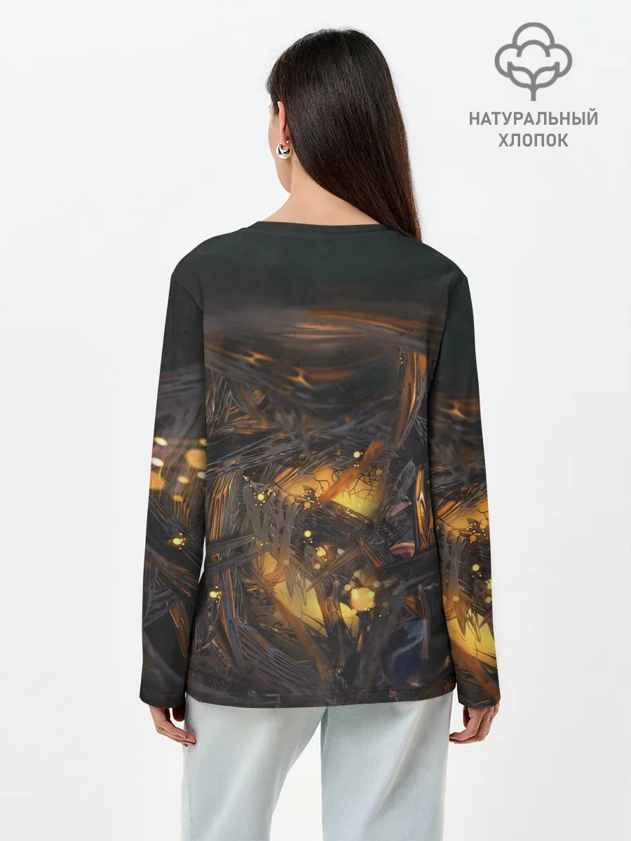 Лонгслив женский. Хлопок / Tanya