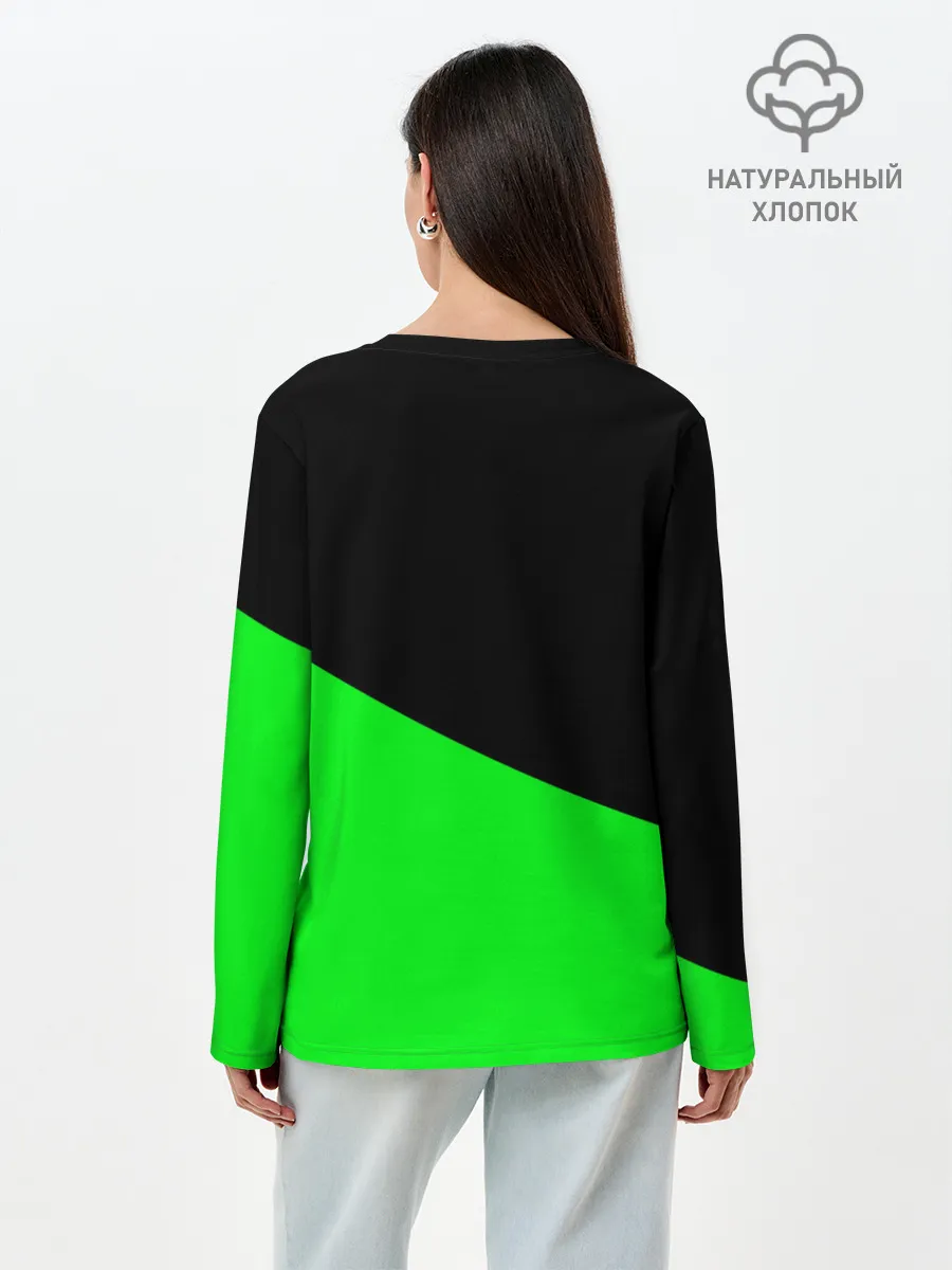 Лонгслив женский. Хлопок / Россия