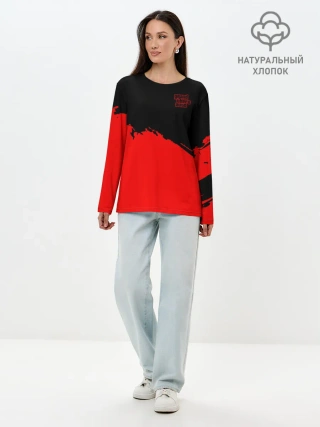 Лонгслив женский. Хлопок / GTA