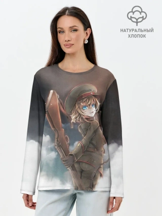 Лонгслив женский. Хлопок / Хроника Тани
