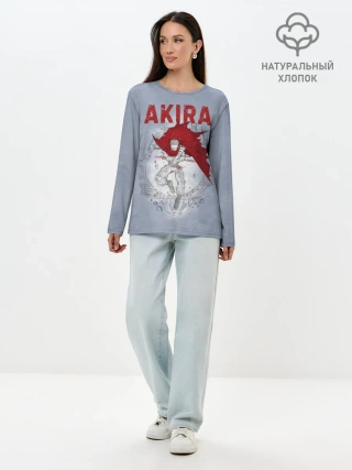 Лонгслив женский. Хлопок / Shima Tetsuo