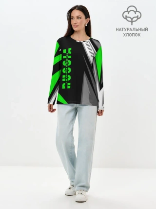 Лонгслив женский. Хлопок / Russia