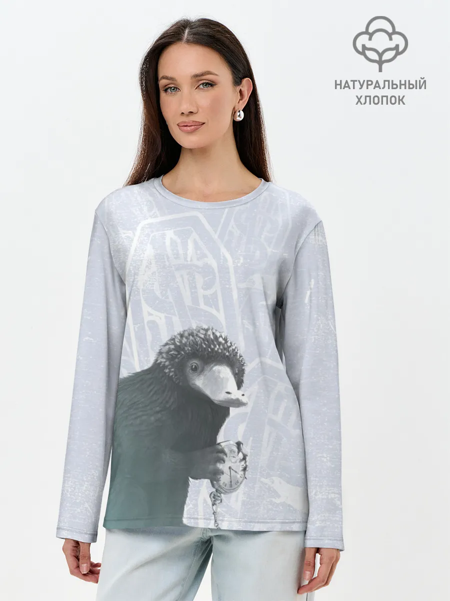 Лонгслив женский. Хлопок / Niffler