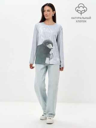 Лонгслив женский. Хлопок / Niffler