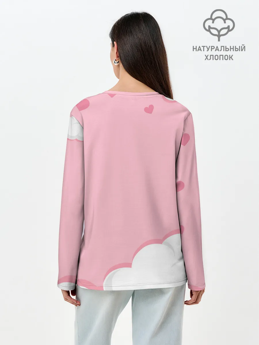 Лонгслив женский. Хлопок / BlackPink