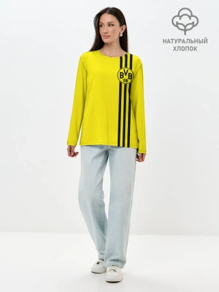 Лонгслив женский. Хлопок / BORUSSIA | БОРУССИЯ