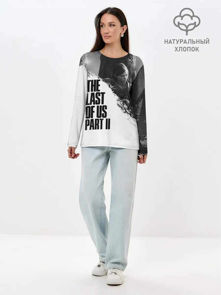 Лонгслив женский. Хлопок / ОДНИ ИЗ НАС 2 ЭЛЛИ