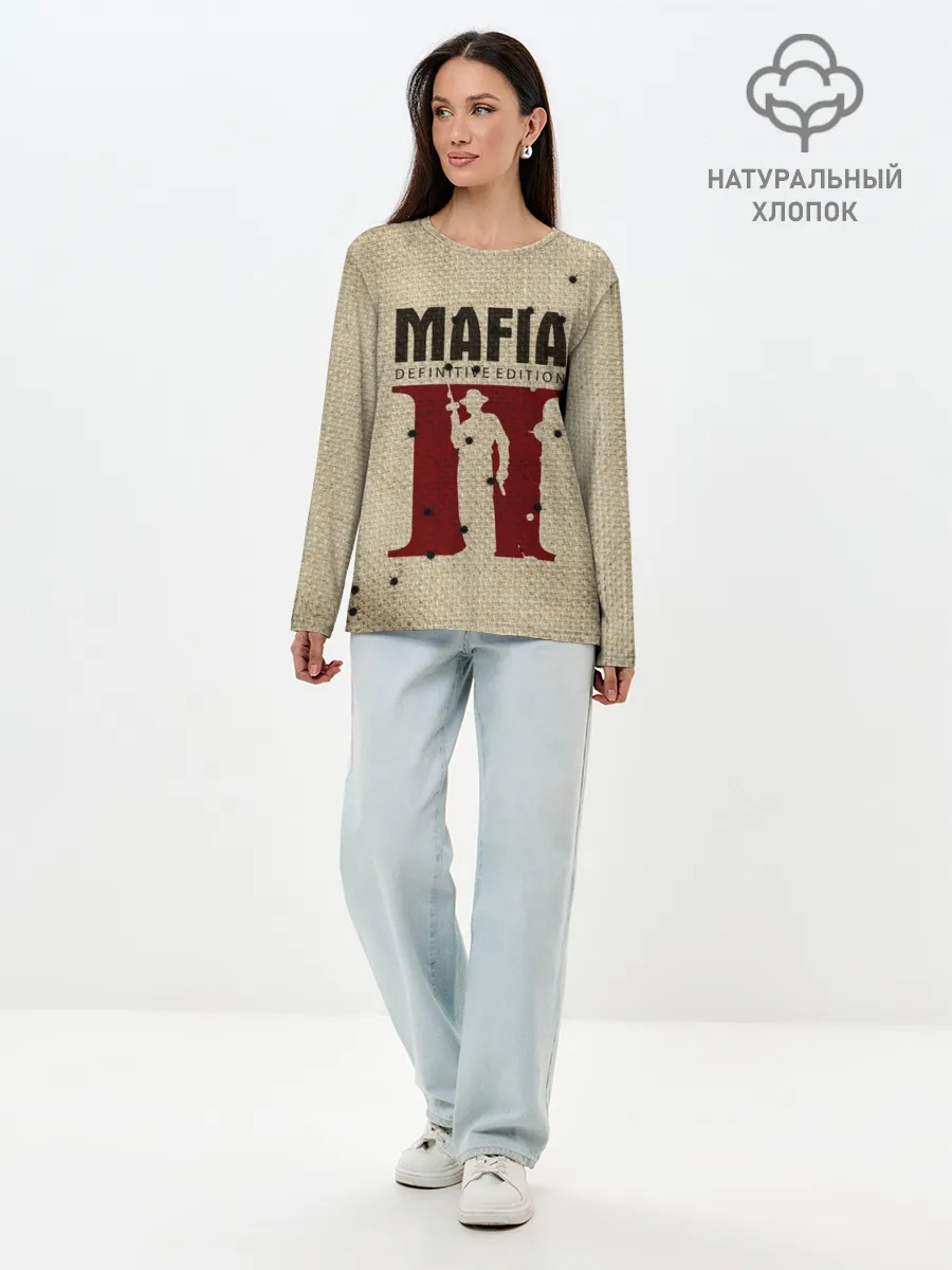 Лонгслив женский. Хлопок / Mafia 2