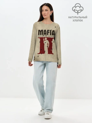 Лонгслив женский. Хлопок / Mafia 2