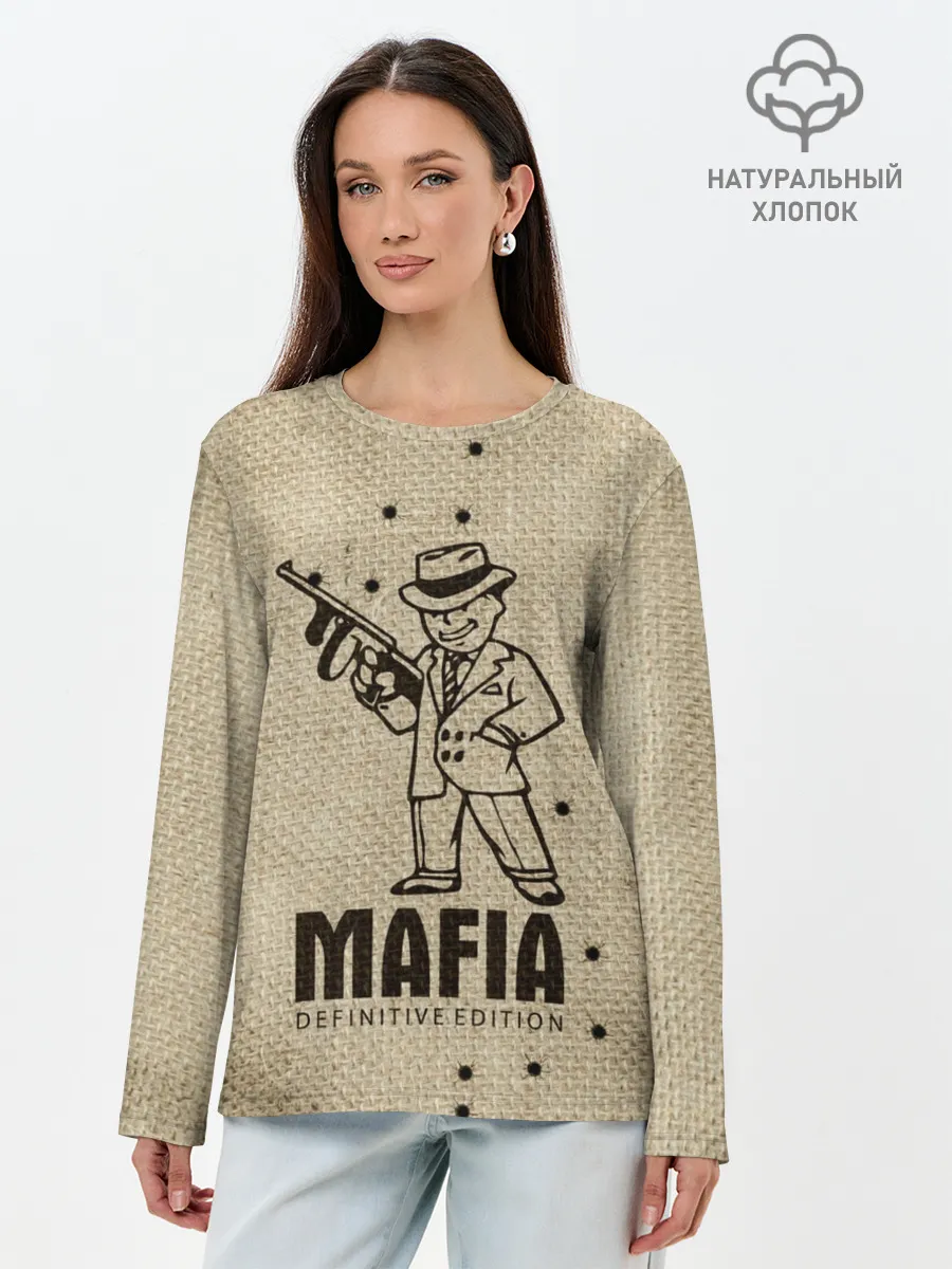 Лонгслив женский. Хлопок / Mafia 2