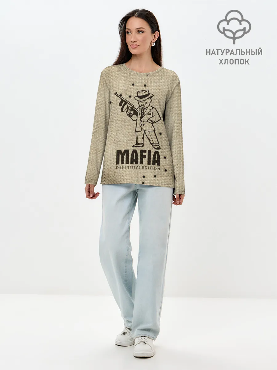 Лонгслив женский. Хлопок / Mafia 2
