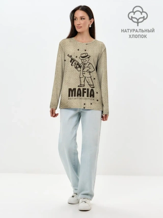 Лонгслив женский. Хлопок / Mafia 2