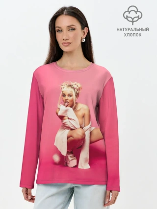 Лонгслив женский. Хлопок / DOJA CAT