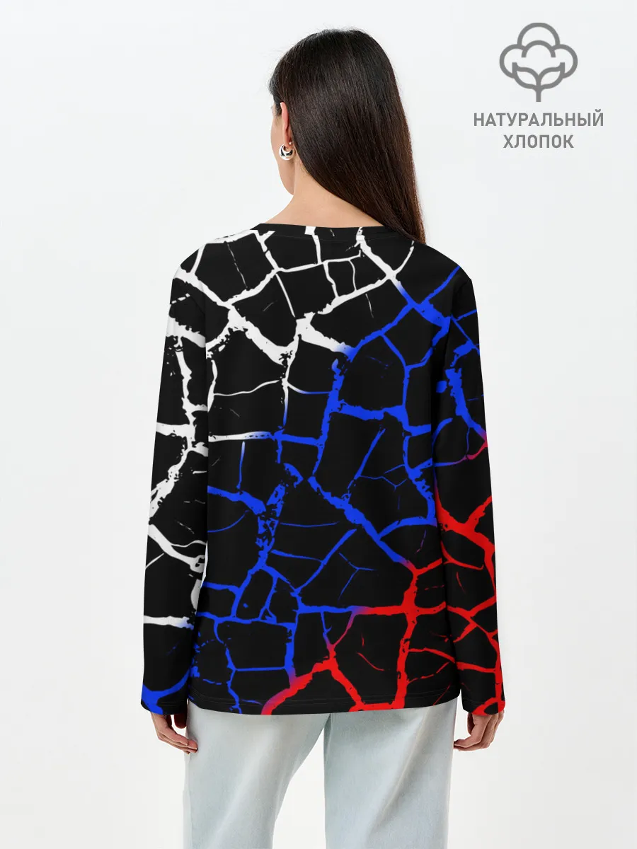 Лонгслив женский. Хлопок / Россия.