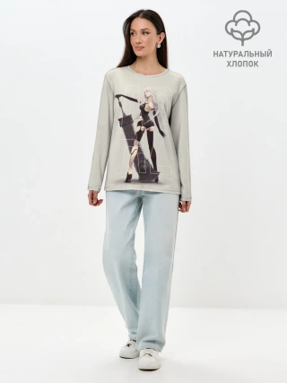 Лонгслив женский. Хлопок / A2