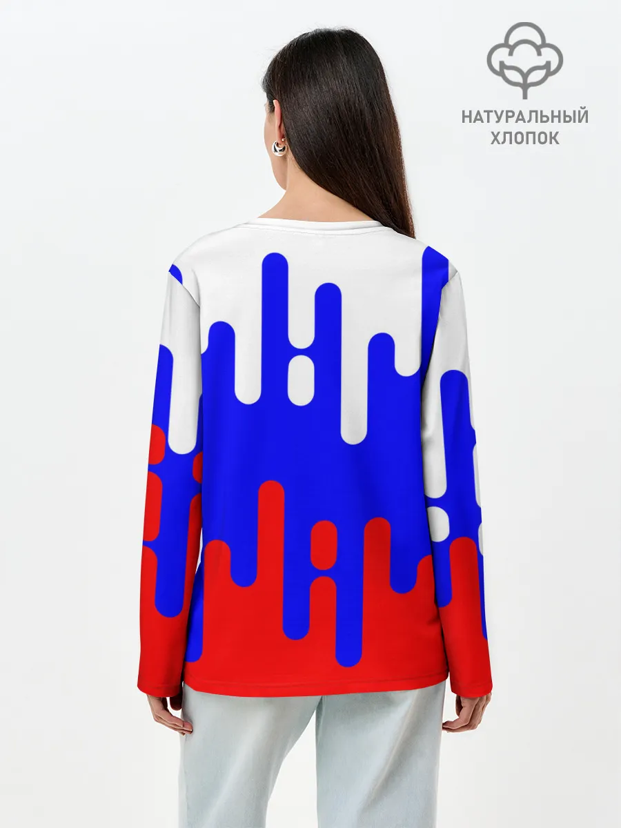Лонгслив женский. Хлопок / Россия.