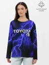 Лонгслив женский. Хлопок / TOYOTA