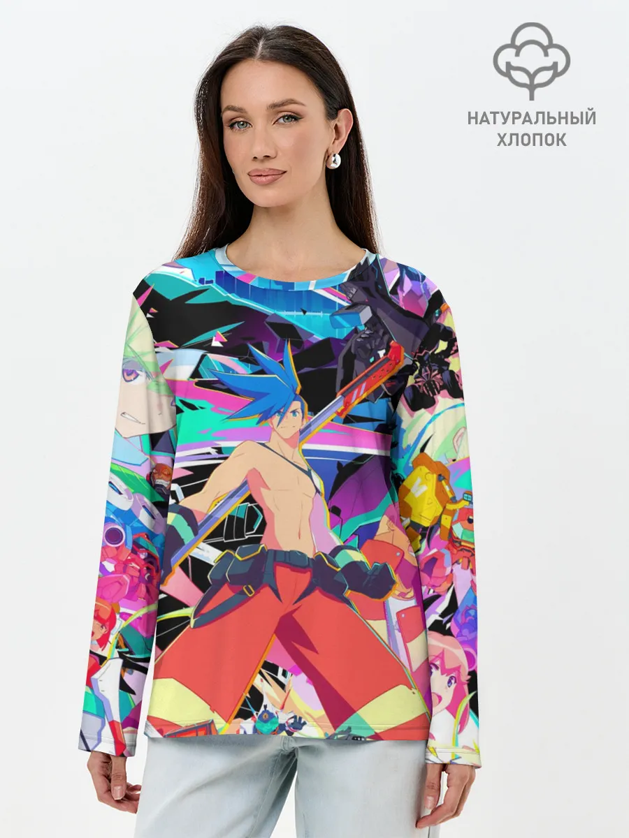 Лонгслив женский. Хлопок / PROMARE