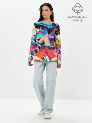 Лонгслив женский. Хлопок / PROMARE