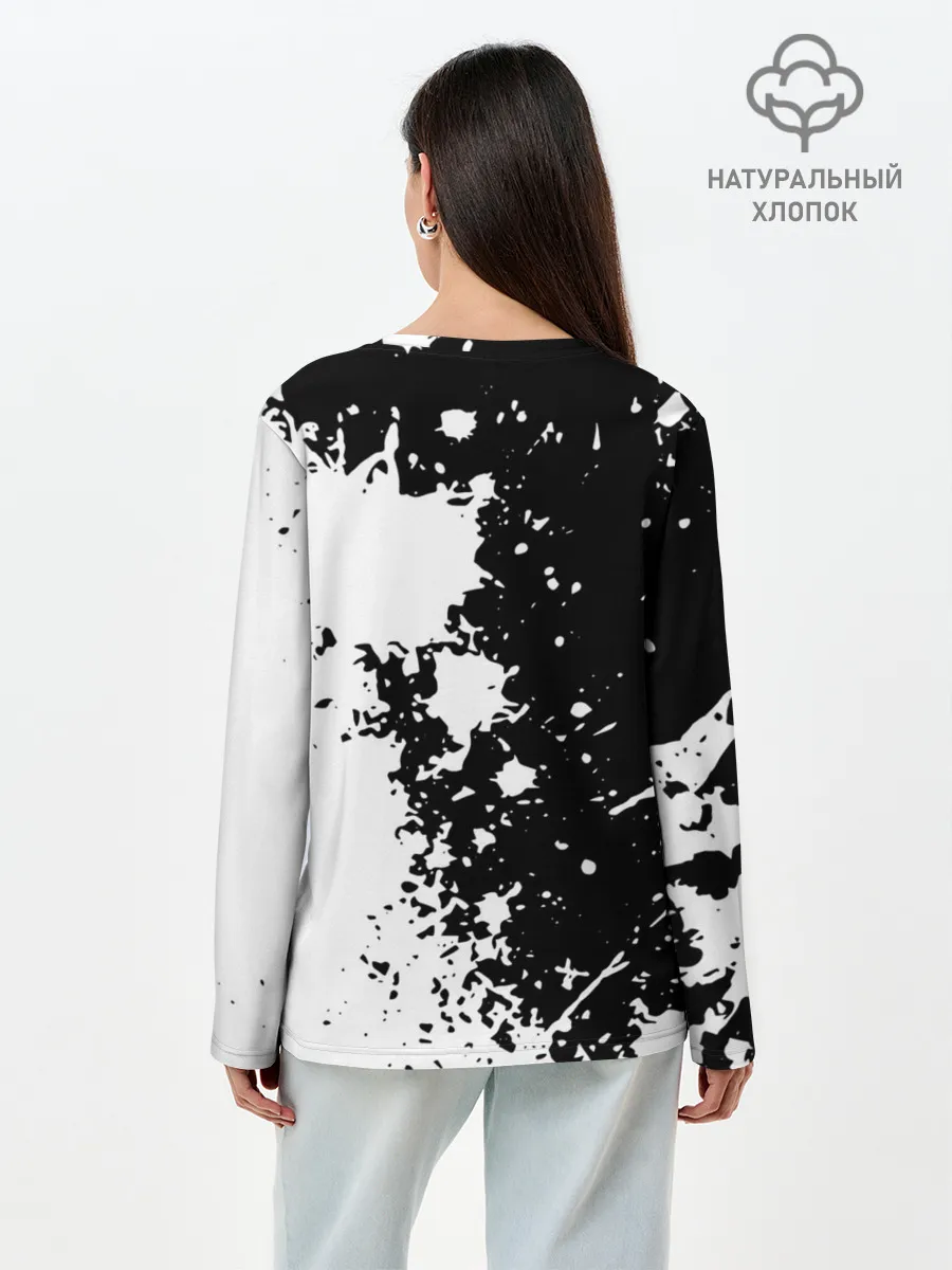 Лонгслив женский. Хлопок / Россия